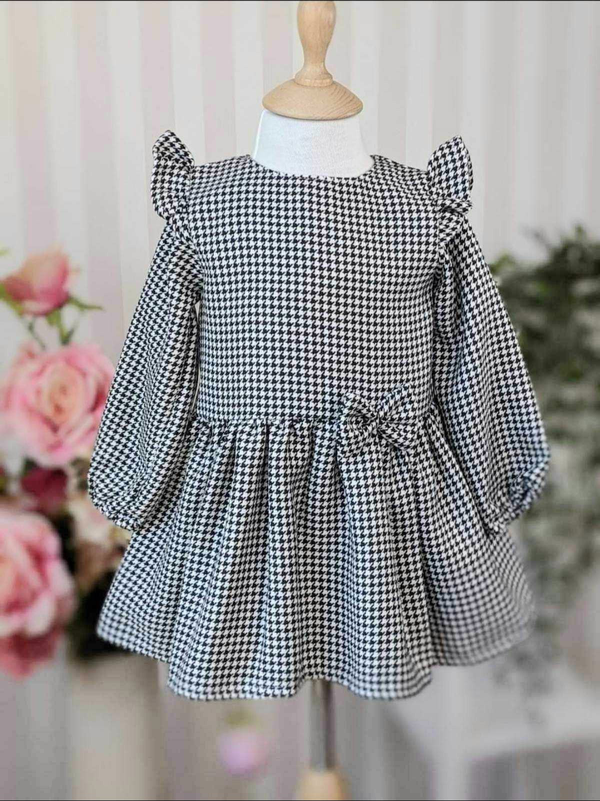 Haljina u pepito dezenu